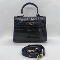 ราคา กระเป๋าหนังจระเข้แท้ ทรงมินิK20 มือสอง (22553832423)