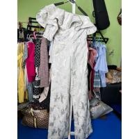 ราคา จั๊มสูท ขายาว ผ้าทอสีขาว ใส่ออกงานสวยขับผิว งานป้าย Catwalk (57156911110)