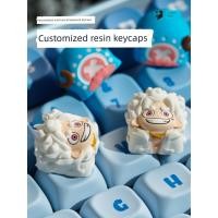 ราคา sa keycap keycap คาร์บอนแฟลช 3C One Piece One Piece ที่ไม่ซ้ํากัน 1U Keycap Luffy Chopper เรซินคีย์บอร์ดแกนแม่เหล็กปุ่มสามมิติ (50956815735)