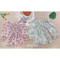 ราคา เสื้อสม็อคแขนยาวบอลลูน พองๆลายดอก (8444927376)