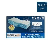 ราคา ERGONOMIC MEMORY FOAM PILLOW หมอนเมมโมรี่โฟมแท้ (25928382248)