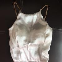 ราคา เสื้อสายเดี่ยว สายโซ่ มีฟองน้ำในตัว (5631422322)