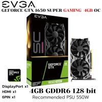 ราคา VGA (การ์ดแสดงผล) EVGA GeForce GTX 1650 Super SC Ultra Gaming 4GB OC GDDR6 (56106696914)