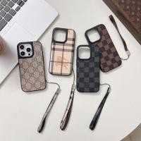 ราคา แฟชั่น lv หนังเคสโทรศัพท์กันกระแทก iPhone 16 15 14 13 pro max เคสป้องกัน ip 16plus สายคล้องมือเคสนิ่ม (26861470922)