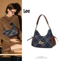ราคา (pre-order) Lee - wonton bag denim/brown รอบโปร ของแท้ (46950811263)