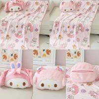 ราคา ผ้าห่ม ตุ๊กตาผ้าห่ม Sanrio ผืนใหญ่ นุ่ม น่ารัก (28828872556)