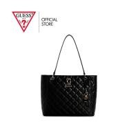 ราคา GUESS กระเป๋า รุ่น GG952225 BESSEY NOEL TOTE สีดำ (28218048922)