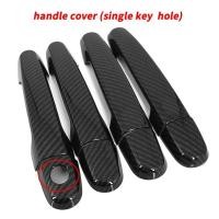 ราคา โตโยต้า วีออส 2014-2017 ฝาครอบมือจับประตูคาร์บอนไฟเบอร์สปอยเลอร์กระจกด้านหลังอุปกรณ์เสริมภายนอก (53101551077)