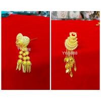 ราคา ปิ่นปักผม เครื่องประดับชุดไทย ปิ่นปักผมชุดไทย สีทอง (สินค้ามีพร้อมส่ง) (16294079277)