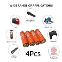 ราคา ถ่านชาร์จ AA 1.5V USB Rechargeable Li-ion Battery ถ่านชาร์จ USB AA 1.5V ความจุ 3600mAh แถมสายชาร์จให้ SONY แบตเตอรี่ (44178164604)