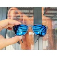 ราคา แว่นกันแดด MonsterX กรอบดำขุ่น เลนส์สีฟ้า โพราไล X1 (3354777286)