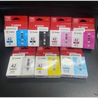 ราคา Canon CLI-42 BK/ C/ M/ Y/ PC/ PM/ GY/ LGY ตลับหมึกอิงค์เจ็ท ชุดสี แยก 8 ตลับ (22524971348)
