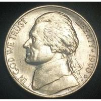 ราคา สหรัฐอเมริกา (USA), 5 Cents (Nickel), Thomas Jefferson (1st portrait) (7388795752)