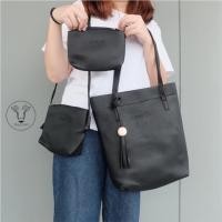 ราคา SALEกระเป๋าเซ็ต 3 ใบ กระเป๋าถือ กระเป๋าสะพาย (248269637)