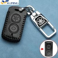 ราคา XM YAMAHA เคสกุญแจรถสําหรับ YAMAHA Aerox v1 กระเป๋าใส่กุญแจหนังวัว พวงกุญแจ YAMAHA (40865494817)