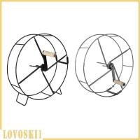 ราคา [Lovoski1] ท่อสวน Reel Cart Storage Rack Heavy Duty พร้อม Hand Crank Fire Hoses Reel (57405792842)