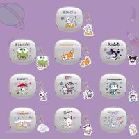 ราคา แฟชั่น ฝาครอบหูฟังซิลิโคนโปร่งใสสําหรับ EDIFIER W320TN กรณีการ์ตูน Soft Protect Case (23976985263)