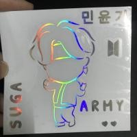 ราคา สติ๊กเกอร์โฮโลแกรม BTS ติดแท่งไฟ เคส (6553832547)