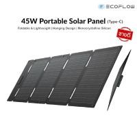 ราคา EcoFlow 45W Portable Solar Panel (Type-C) รองรับการชาร์จผ่าน พอร์ต Type-C (29129760397)