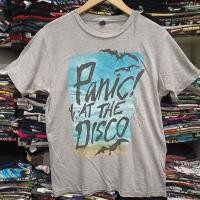 ราคา เสื้อยืดมือสอง ต่างประเทศ เสื้อวง Panic! AT THE DISCO Size M.อก20/ยาว27.5 (28606996713)