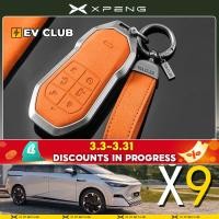 ราคา 2024/2025 xpeng X9 EV/xiaopeng accessory MPV เฉพาะฝาครอบกุญแจธุรกิจ MPV กุญแจรถกระเป๋าหัวเข็มขัด (27370136076)