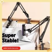 ราคา [สจ] ที่วางโทรศัพท์แขนยาวแบบปรับได้ 360 หมุนขายึดแบบยืดหยุ่นสําหรับโต๊ะและข้างเตียงขาตั้งโทรศัพท์แท็บเล็ตขี้เกียจ (51151791404)