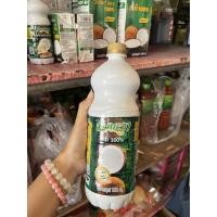 ราคา กะทิ อัมพวา กะทิแท้ 100% ขวดใหญ่ 1000ml (14761831814)