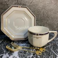 ราคา แก้วกาแฟ Givenchy ขอบทอง (ไม่รวมช้อน) (4249180511)