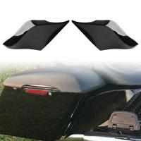 ราคา Mo 2Pcs Glossy Black Motorcycle Extended Side Battery Cover For Harley Davidson Touring Street Road Glide 2009 2010 2011 (26966303788)