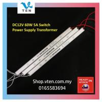ราคา AC220 ~ 240V 60W AC240V ถึง DC12V 5A Switching Power Supply Power Adapter Led Transformer Penyesuai Bekalan Kuasa (19280111718)
