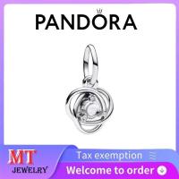 ราคา สร้อยข้อมือเงินสเตอร์ลิงคู่ สไตล์ Pandora พร้อม charm ทรงวงแหวนใส่ได้สองข้าง ทำเองง่ายๆ (50706233446)