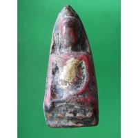 ราคา พระหูยาน ฐานบัว 1 ชั้น กรุวัดพระศรีฯ ลพบุรี เนื้อดินเผา ทารักชาด ปิดทอง ขนาด 2x5 cm (310169) (55055661158)