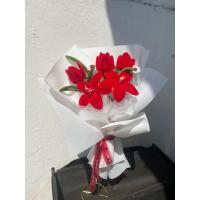 ราคา ช่อทิวลิปลิลลี่สีแดง (43528819939)