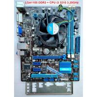 ราคา ( ชุดเมนบอร์ด1155 + cpu ) ASUS - Asrock + cpu intel CORE i3 i5 GHz ( RAM DDR3 ) มือสอง ใช้งานได้ดี (8249736023)