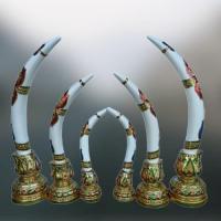 ราคา งาช้าง งาช้างคู่ งาช้างไม้แกะสลัก สีขาว ขนาดกลาง สูง 25 นิ้ว งาช้างขาว งาช้างคู่เสริมบารมี งาช้างคู่ประดับโต๊ะหมู่ (8581402688)