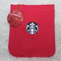 ราคา กระเป๋าผ้าสีแดง Starbucks Christmas Collection 2018 (1710870494)