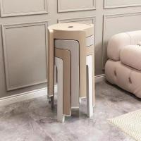 ราคา กังหันลมสูงอะไหล่อุจจาระวางซ้อนกันได้ครัวเรือนกาวเก้าอี้ที่เรียบง่ายห้องเช่าพลาสติกหนาม้านั่งรอบอุจจาระโต๊ะรับประทานอาหาร คิมิ (55705580216)