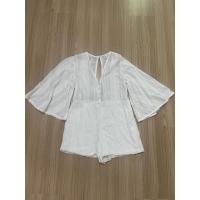 ราคา จั้มสั้นสีขาว งานป้าย Sz.M (22769966367)