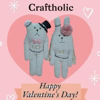 ราคา ตุ๊กตาคราฟ คู่แต่งงาน คู่บ่าวสาว (29234470090)