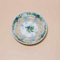 ราคา จานขนมยกขอบลายใบองุ่น สินค้าตู้ญี่ปุ่นมือสอง สภาพใหม่ (24934012087)