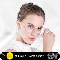 ราคา (JIUERBA) แว่นตาแฟชั่นตะวันตก กรอบโลหะ ทรงกลม เปลี่ยนเลนส์ได้ (22442646746)