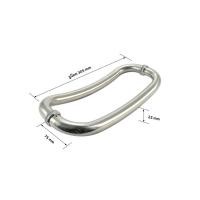 ราคา มือจับประตูสเตนเลสแบบโค้ง (5456167058)