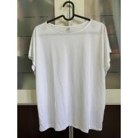 ราคา เสื้อยืดแขนสั้นสีขาว คอปาด Uniqlo sizeM อก52 ยาว24ใหม่มากใส่1ครั้ง ไม่มีตำหนิ มี2ตัว (21548439561)