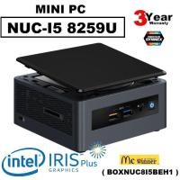 ราคา MINI PC (มินิพีซี) INTEL NUC-I5 8259U (BOXNUC8I5BEH1)(I5-8259U,DDR4,HDD/SSD + M.2,IRIS PLUS GRAPHICS 655,OS : DOS) - 3ปี (6409905147)
