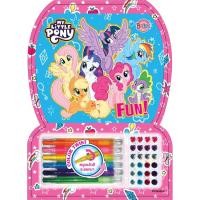 ราคา MY LITTLE PONY COLOR TWIST - FUN! สมุดระบายสี + สีเทียน สติ๊กเกอร์คริสตัล และสติ๊กเกอร์ [K] (23773660658)