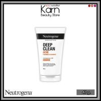 ราคา Neutrogena Deep Clean Acne Foaming Cleanser นูโทรจีน่า ดีพ คลีน - แอคเน่ โฟมมิ่ง คลีนเซอร์ (40 g.) โฟมล้างหน้า (29084625117)