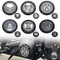 ราคา Motorcycle Accessories Engine Clutch Derby Timer Cover For Harley Softail Street Bob Fat Bob Slim H (47656109115)