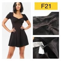 ราคา New‼️Forever 21 เดรสผ้าคอตตอนยืดเนื้อนิ่ม (2303755763)