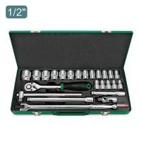 ราคา GCAD2403 TOPTUL 24PCS 1/2" DR. Socket Set (26613751881)