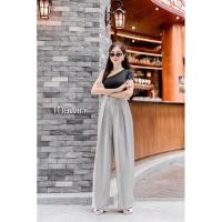 ราคา กางเกงเอวสูงรุ่นจีบทวิสหน้าใหญ่ ปังมาก ผ้าริ้วญี่ปุ่นMavin (24987034052)